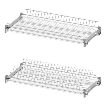 Сушка для посуды 400 эффект хром Standard 3 REJS + PLATINUM
