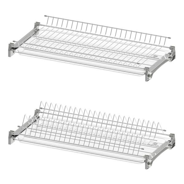 Сушка для посуды 400 эффект хром Standard 3 REJS + PLATINUM Сушка для посуды 400 эффект хром Standard 3 REJS + PLATINUM
